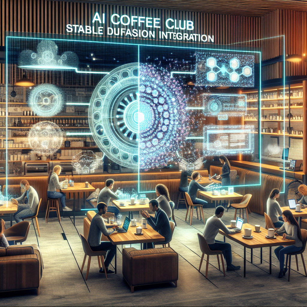 Stable Diffusion Integration is now available in AI Coffee Club