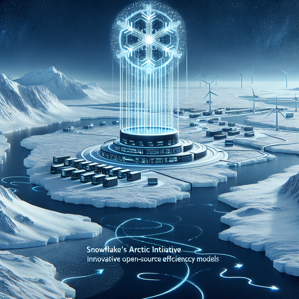 Snowflake's Arctic Initiative: Pioneering Open-Source Efficiency Models
