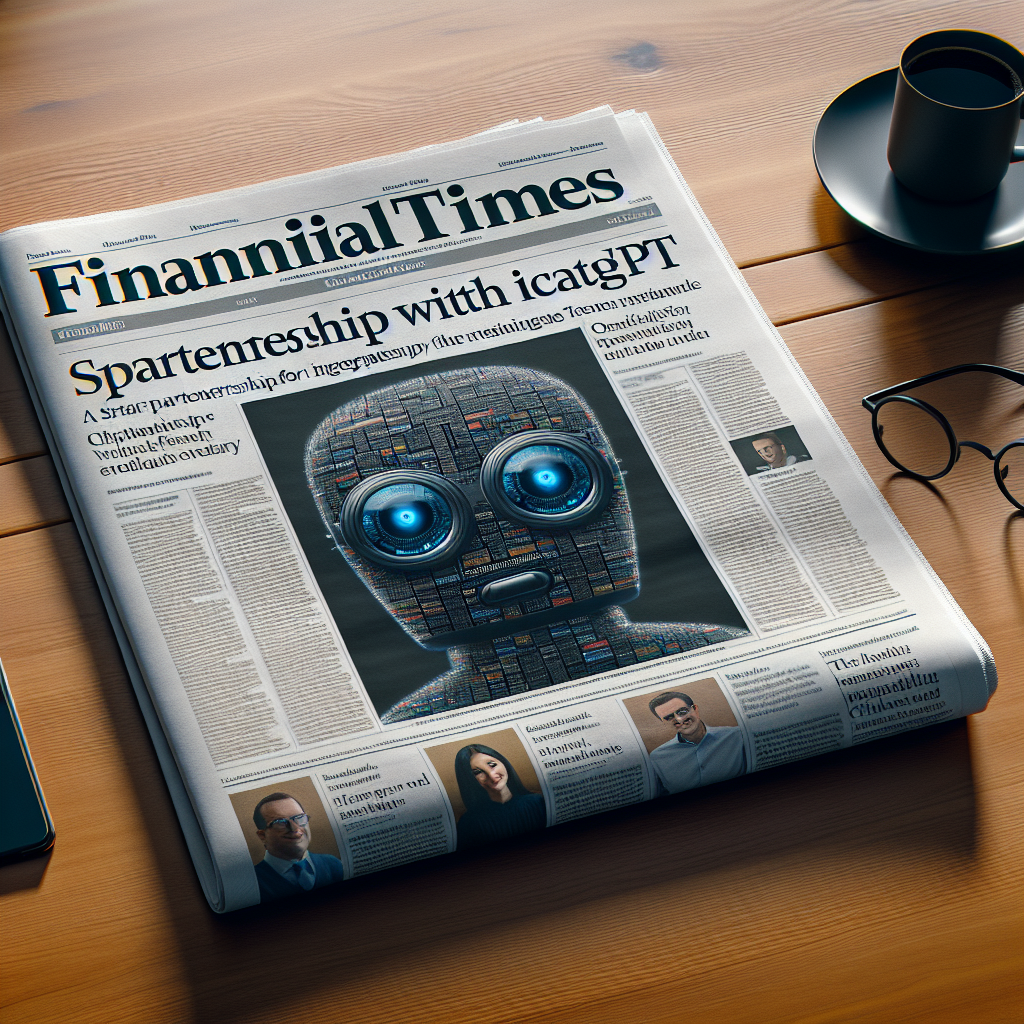 Financial Times Forms Strategic Alliance with OpenAI for ChatGPT Integration